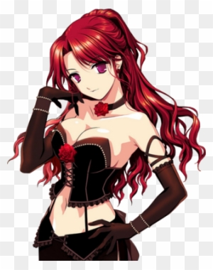 Redhead Anime Girl