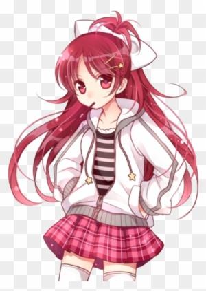 Kawaii Anime Wallpaper Called Kawaii Girl Pocky ❤ - Cute Anime Girl Png -  Free Transparent PNG Clipart Images Download