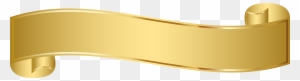 Gold Banner Clipart - Gold Banner Clip Art