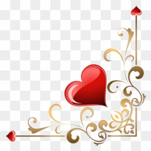 border design pink heart free transparent png clipart images download design hearts