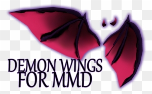 Mmd Demon Devil Wings By Vanillabear3600 Mmd Demon - Mmd Demon Wings Dl