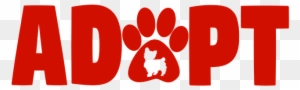 The Humane Society Of The United States Estimates That - Cute Pets Paw Cat Dog Adopt Red Wall Tapestry