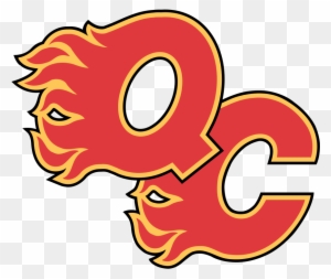 Quad City Flames - Calgary Flames Logo 1 1