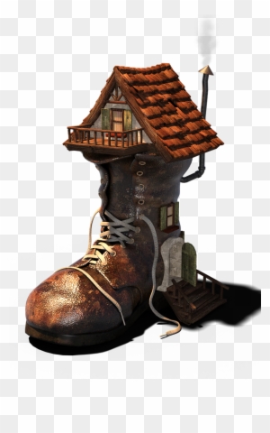 Boots Shoe Home Fantasy Png Image - Shoe Home Fantasy