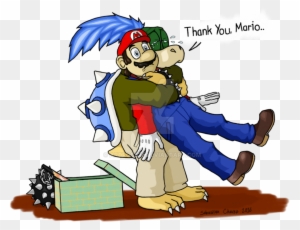 Larry's Christmas Gift From Mario By Artrock15 - Christmas Gift