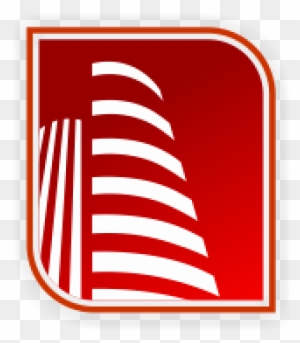 Vector Constructions Red Buildings Logo Download - Graphic Design