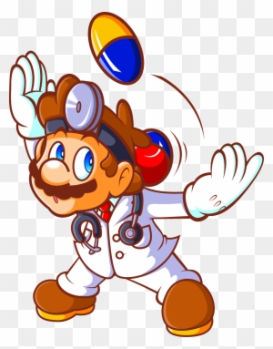 Mario Juggling - Dr Mario Fan Art