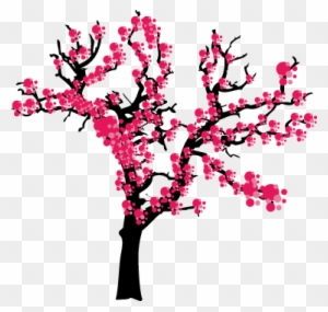 China - Cartoon Cherry Blossom Tree