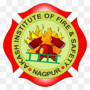 Akash Institute Of Fire And Safety - Custom Firefighter Symbol Sticker