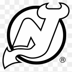 Drawing Delightful New Jersey Devils Logo 18 Black - New Jersey Devils