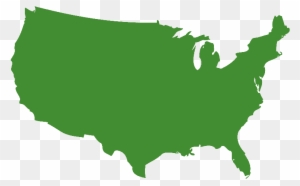 Us Map Silhouette