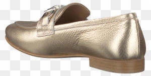 Gold Omoda Loafers El03 Womens Leather Metallic El03 - Slip-on Shoe
