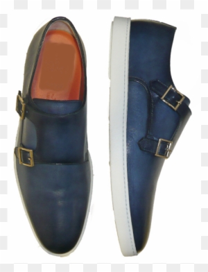 santoni double monk sneaker
