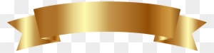 Gold Clipart Banner Pencil And In Color Gold Clipart - Gold Ribbon Banner Png