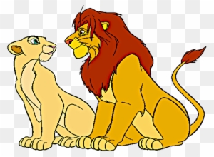 Kopa Images Simba And Nala Hd Wallpaper And Background - Lion King Clipart  Nala - Free Transparent PNG Clipart Images Download