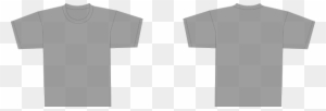 T Shirt Design Template Grey