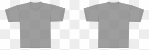 T Shirt Design Template Grey