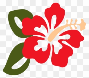 Hawaiian Flower Clipart - Free Hibiscus Clip Art
