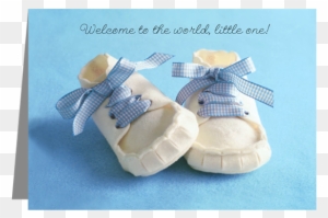 Baby Boy Shoes - Baby Boy Shoes Card