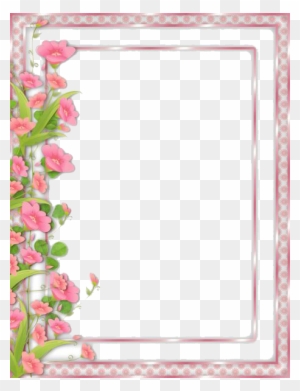 Flowers Borders Png Picture - Pretty Borders For Paper