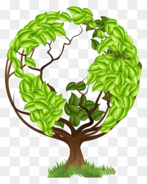 Mother Nature - Tree With Earth - Free Transparent PNG Clipart Images  Download