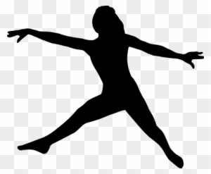 Silhouette, Ballet, Dancing, Jumping - Silhouette Sports Dance