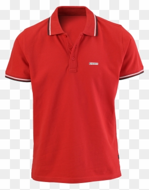 Polo Shirt Clipart Cloth - Burberry Brit Polo Shirt Red