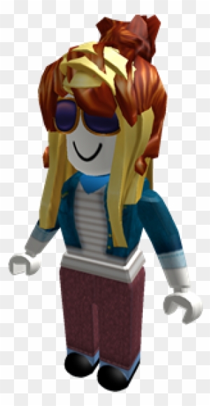 Chestnut Bun Roblox Bacon Hair Girl Free Transparent Png - anime noob bacon hair roblox