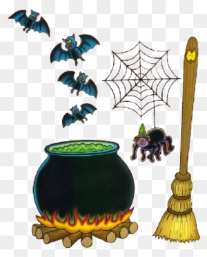 Witches Cauldron Halloween Cartoon Clip Art - Cauldron For Halloween Cartoon