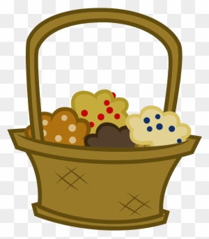 Blueberry Muffin Clipart Mlp - Cartoon Picnic Basket