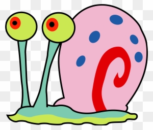 Gary The Snail - Spongebob Squarepants Gary Coloring Pages