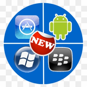 Mobile Applications That Run On Today's Smart Phones - Icons Mobile App Png