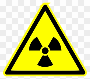 Nuclear Warning - Trip Hazard Warning Sign