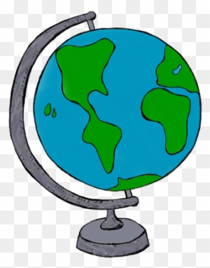 Attention World Travelers - Clipart Of A Globe