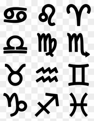 Medium Image - Zodiac Symbols