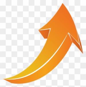 Free 3d Red Curved Arrow - Orange 3d Arrow Png