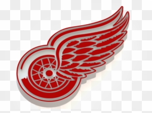 Detroit Red Wings Logo 3d Print - Detroit Red Wings 3d Logo