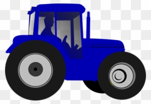 Tractor, Farm, Agriculture, Farmer - John Deere Tractor Clipart .png