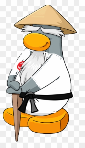 Sensei Club Penguin Sensei From Club Penguin Free Transparent Png Clipart Images Download
