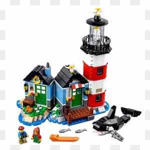 Spend A Weekend At The Cozy 3 In 1 Lighthouse, With - Lego Creator Lighthouse Point