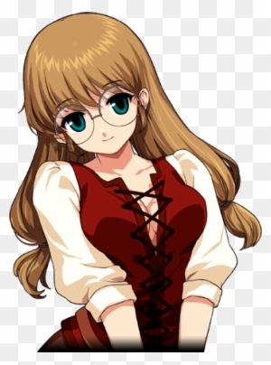 Cosplay & Egl - Anime Girl Round Glasses