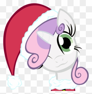 Merry Christmas Sweetie Bell By Themightysqueegee - My Little Pony Christmas Sweetie Belle