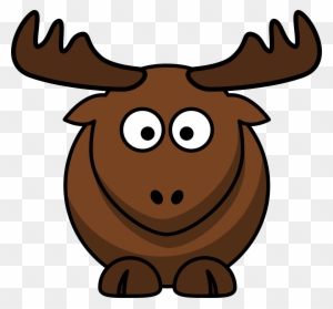 Elk Clipart - Cartoon Elk
