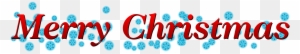 Merry Christmas Clip Art Banner - Christmas Day