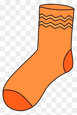 Sock Clip Art - Orange Socks Clipart - Free Transparent PNG Clipart ...