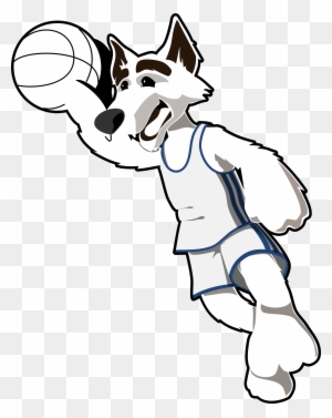 Wolf - Clipart - Black - And - White - Clip Art Black And White Basketball