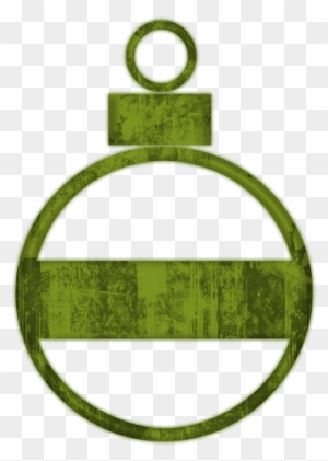 Simple Christmas Cliparts - Christmas Icon With Green