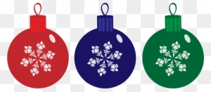 Ornamental Clipart Home Decor - Christmas Baubles Clipart