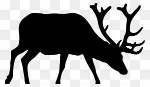 Animal Antlers Deer Elk Silhouette - Elk Clip Art