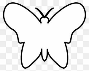 Chrismon Butterfly Large The Butterfly Is A - Butterfly Outline Png Files